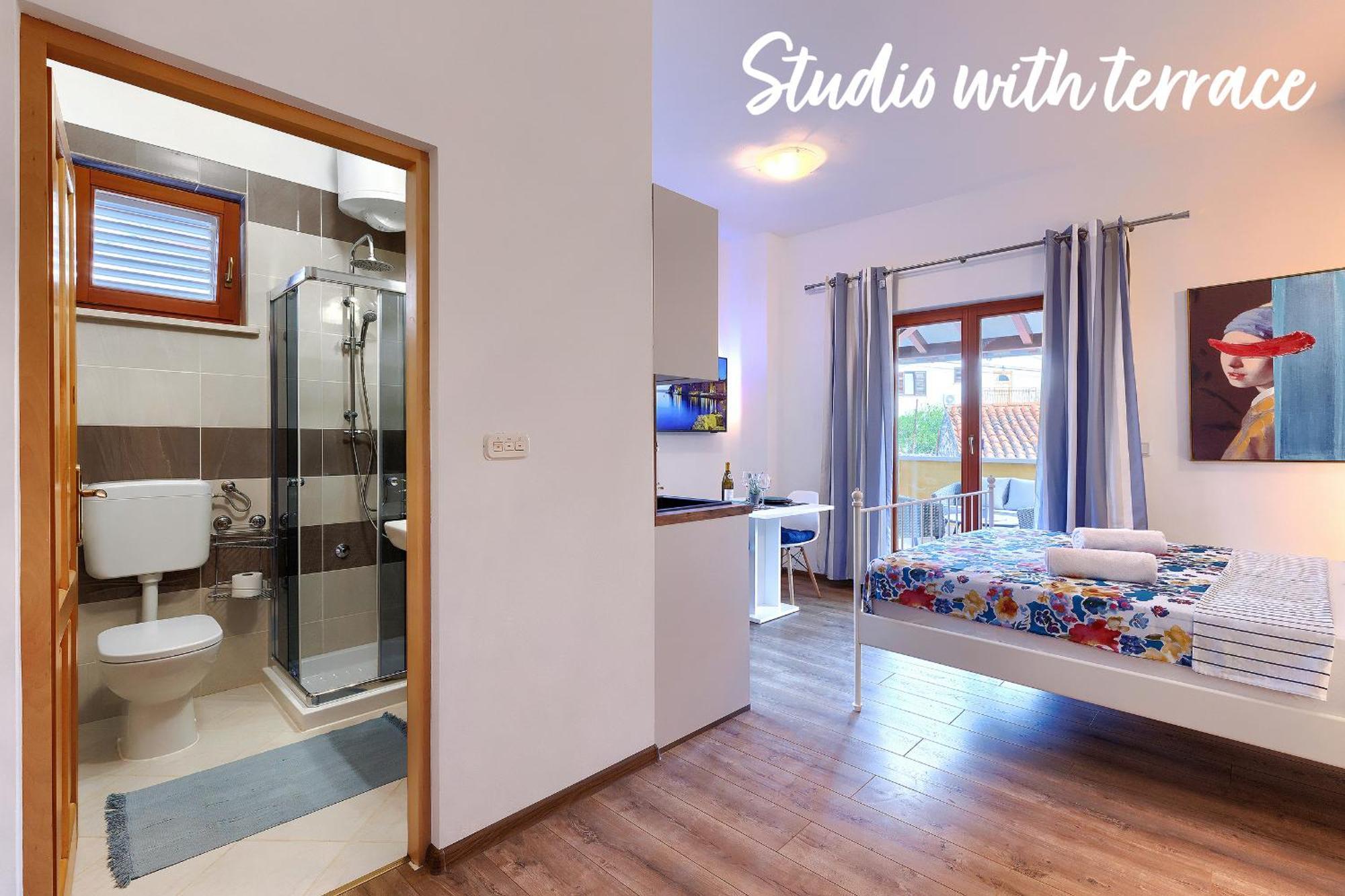 Studios Notte Sul Porto Rovinj Bagian luar foto